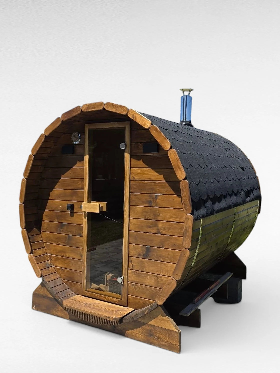 Highline Fass 200 – Fasssauna (200×215×215)