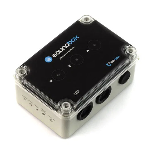 SaunaBox WLAN-Saunasteuerung mit App-Bedienung für iOS und Android